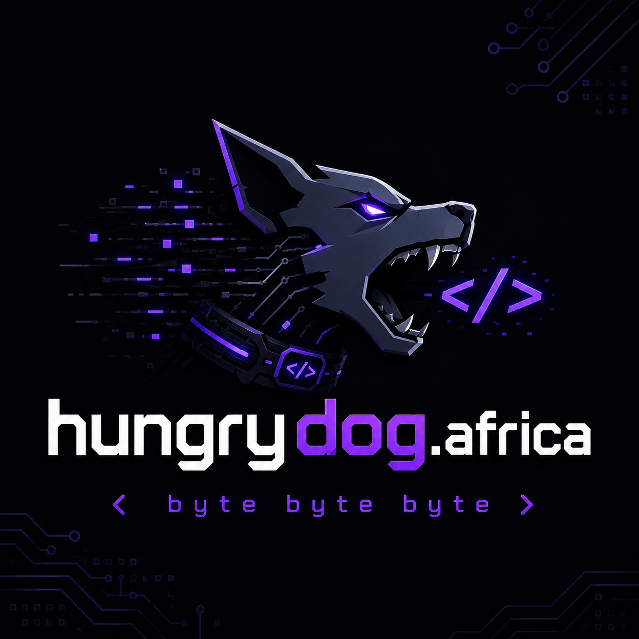 Hungry dog image